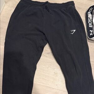 Women’s Large Gym Shark Black Joggers